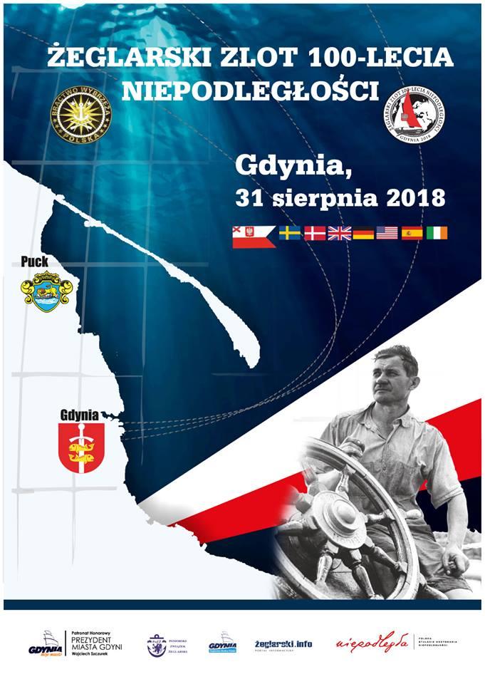 niepodległości Polski Zlot żeglarzy z okazji stulecia Setna rocznica odzyskania przez Polskę niepodległości jest doskonałą okazją do wspólnego świętowania.