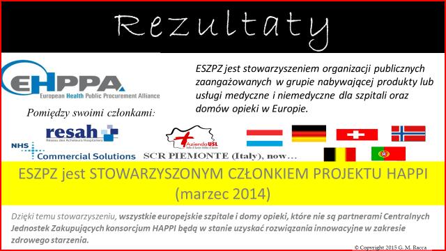 bezpośrednio na podstawie tej samej Umowy Ramowej przez proste złożenie zamówienia (odwołanie od Umowy Ramowej). Projekt HAPPI stanowi tego przykład.