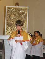 Uslijedila je služba riječi te pozdrav relikviji koji su uputila djeca, tajnik Župnog pastoralnog vijeća te župnik i