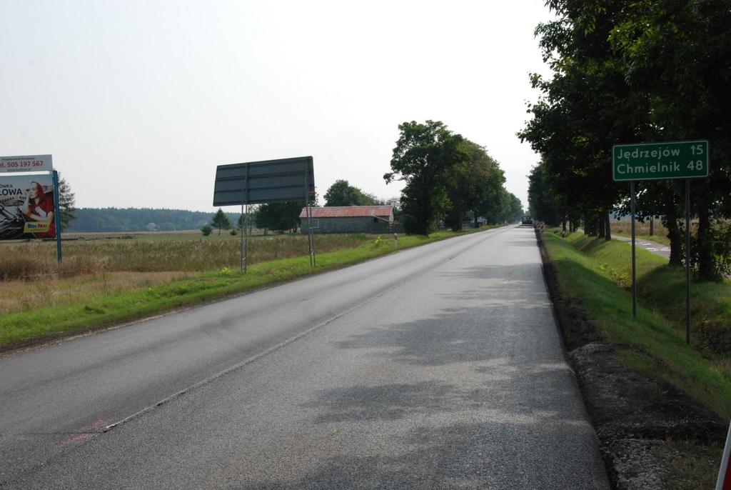 Odcinek testowy DK 78 Lokalizacja DK 78 km 182+450 km