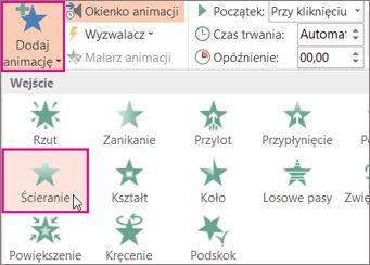 1.4 Animacje w prezentacji.