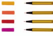 560331 a komplet 4 kolory 8,77 10,79 560330 a 560329 a 1,91 1,91 2,35 2,35 CIENKOPIS INTENSITY FINE BIC cienkopis z tuszem na bazie wody dostępny w 11 żywych kolorach, przeznaczony do pisania,
