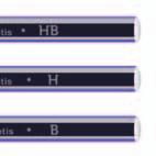 230871 a 230872 a 2B B HB F H 2H 3H 4H 4,24 4,24 4,24 4,24 4,24 4,24 4,24 4,24 5,22 5,22 5,22 5,22 5,22 5,22 5,22 5,22 Grubość 0,5 mm GRAFITY POLYMER FABER-CASTELL do wszystkich standardowych ołówków