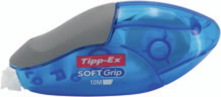 ARTYKUŁY DO PISANIA I KORYGOWANIA korektory w taśmie KOREKTOR W TAŚMIE DONAU KOREKTOR W TAŚMIE TIPP-EX SOFT GRIP prosty i bezpieczny w użyciu; wysoko