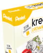 Pentel CB9 to wielofunkcyjne akcesorium do kolorowania, rysowania i tworzenia wodno-kolorowych efektów.