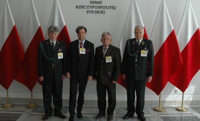 Członkowie Komisji Kultury NRŁ, uczestnicy konferencji: Krzysztof Mielnikiewicz, Dariusz Gwiazdowicz, Leszek Szewczyk i Marak Rogoziński Podsumowując