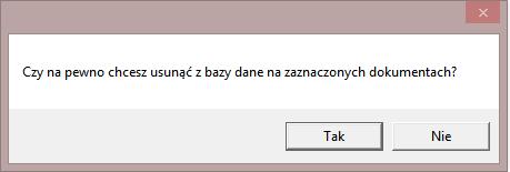 Rys 30. Komunikat wyświetlany po użyciu funkcji Anonimizuj. Po wykonaniu anonimizacji na dokumencie w kontrolce, wierszu kontrolki Dane tabelaryczne wyświetlana jest informacja Dane zanonimizowane.