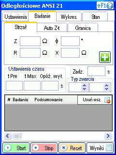 Interfejs użytkownika Testerami z serii DRTS XX można pracować zarówno lokalnie, za pośrednictwem wyświetlacza, pokrętła wielofunkcyjnego i klawiatury numerycznej, a także poprzez komputer PC z