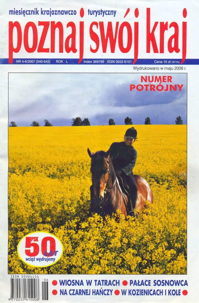 %@=>?!.-07/00" 3 %6. W 2009 roku, ju po raz trzeci, Oddział PTTK w Radzyniu Podlaskim organizuje akcj zbiorowej prenumeraty miesicznika krajoznawczoturystycznego Poznaj swój kraj.