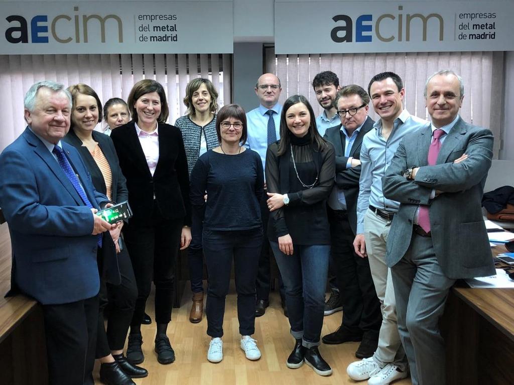 SEMINARIUM PROJEKTOWE EE-METAL W MADRYCIE W dniach 14-15 marca 2018