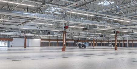 T/M 2 MAKSYMALNE OBCIĄŻENIE PRĄDOWE 800 KW DŁUGOŚĆ UŻYTKOWA 270 M SZEROKOŚĆ UŻYTKOWA 85 M WYSOKOŚĆ