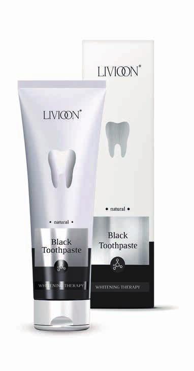 54 Black Toothpaste féminin & maskulin Czarna pasta do zębów NOWOŚĆ Naturalna pasta do zębów z węglem aktywnym, ksylitolem, olejem kokosowym oraz ekstraktem z imbiru.