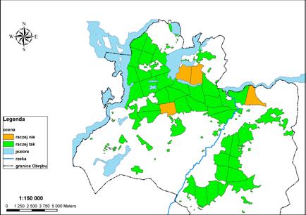 Drwęca Forest Circle assessment of accessibility of forest areas by car Studia i Materiały