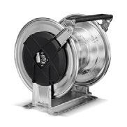 Gwarantuje bezpieczne przechowywanie węża, łatwe zwijanie i rozwijanie. Add-on kit hose reel lacquered 4 6.392-105.