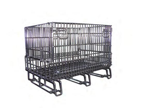 kg Powłoka/ Coating: Malowana wg palety RAL/ Painting in RAL colors POJEMNIK Z PŁOZAMI CONTAINER WITH SKIDS 820 x 576 x h 600 mm Indeks/ Index 015730 Wymiary