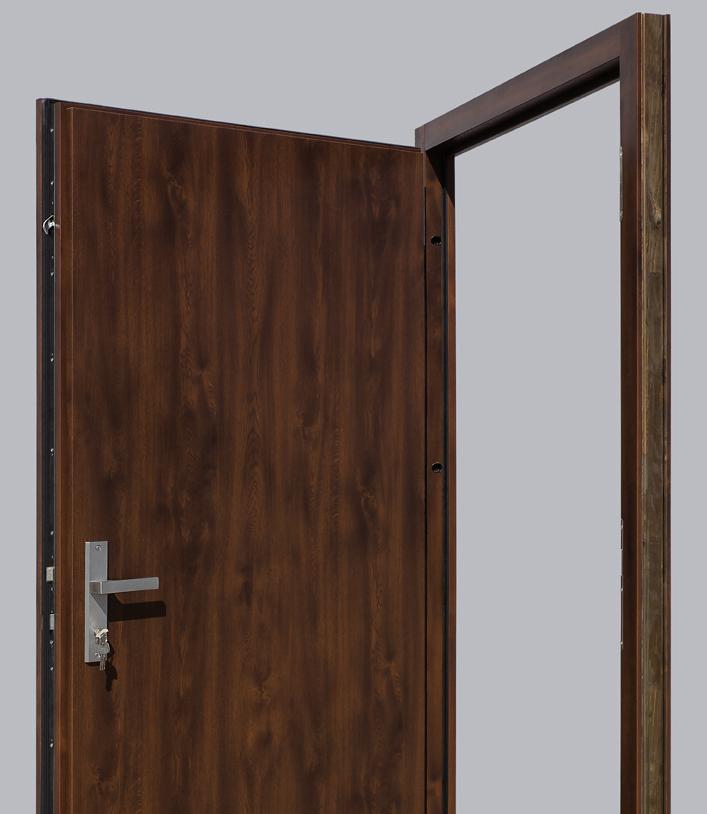 FORTE 92 DVERE JEDNOKRÍDLOVÉ PLOCHÉ V Y B A V E N I E TECHNICKÉ INFORMÁCIE 92 mm 90 cm 7 HÁK PRE ZÁMOK S HÁČIKOM ZÁRUBŇA ENERGO PRIEREZ RÁMU ENERGA 92 mm 27 db 0,74 W/(m K) 2 SPOLU ČINITEĽ TEPELNÉHO