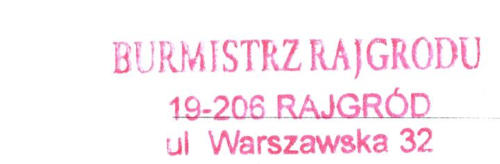 Nazwa przedsięwzięcia: CHARAKTERYSTYKA PRZEDSIĘWZIĘCIA Załącznik do decyzji Burmistrza Rajgrodu znak RZP.7624-12/09 z dnia 18.07.2011r.