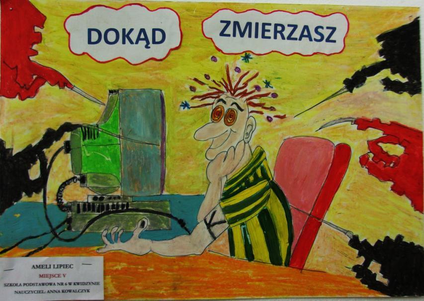V miejsce - Amelia Lipiec, kl.