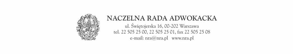 Regulamin w sprawie zasad tworzenia, organizowania, funkcjonowania i rozwiązywania zespołów adwokackich oraz uczestniczenia w dochodzie zespołu uchwalony przez Krajowy Zjazd Adwokatury w dniu 23