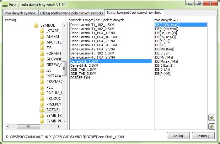 Arkusz Excela może zawierać również inne informacje, gdyż moduł pozwala rozpoznać dane symbolu. Na drugiej zakładce możesz załadować pola danych symboli ze swojego komputera, tzn.