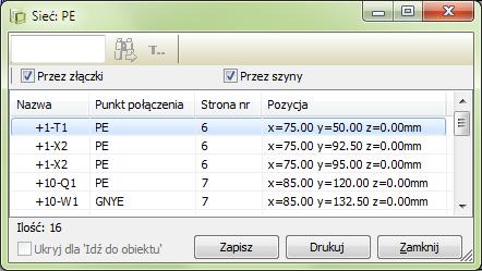 1 Pokaż sieć Funkcja Pokaż sieć pokazuje teraz przebieg sieci również przez złączki oraz szynoprzewody. 7.1.2 Podświetl sieć Funkcja Podświetl sieć podświetla również na chwilę sieć na następnej stronie, jeżeli przeskoczysz na nią korzystając z odsyłacza sygnału.