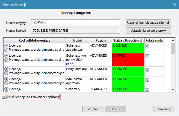 1.4 Uruchomienie programu Program należy uruchomić poprzez skrót utworzony