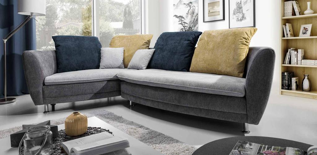 narożnik 2+3P / corner sofa 2+3P narożnik 3L+2 / corner sofa 3L+2 290 cm 290 cm pufa / pouf 116 cm BONN 195