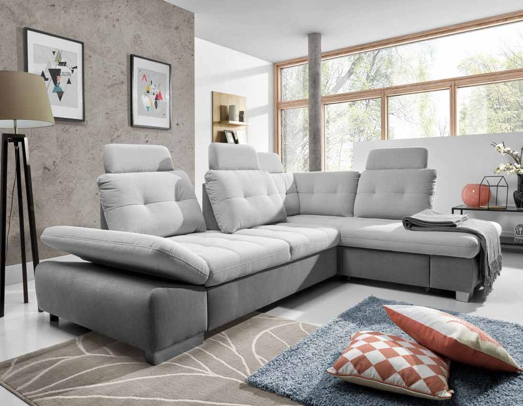 CREMONA Jakie funkcje posiada narożnik? / What are the features of corner sofa?