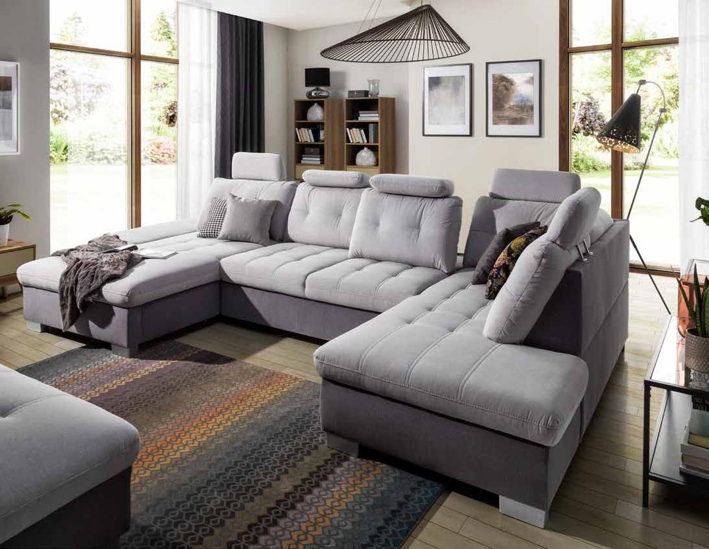 CREMONA Jakie funkcje posiada narożnik? /What are the features of corner sofa?