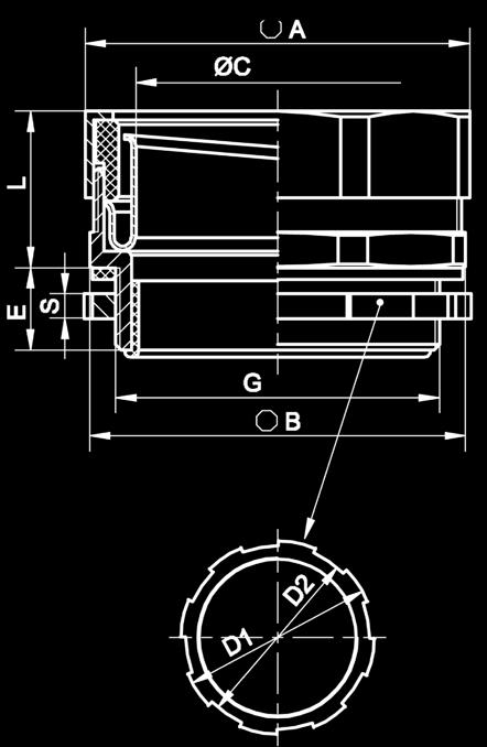 zinc alloy insert: galvanized steel nut: galvanized steel (ST) or a zinc alloy (ZN) seal: gumab Working temperature: -20 +80 C Материал: корпус: цинковый сплав вкладыш: oцинкованная сталь гайки: