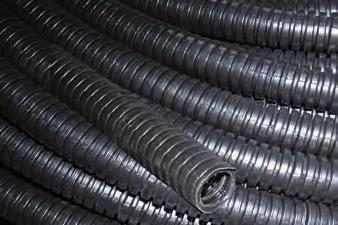 Rury ochronne i dławnice do rur / Protective tubes and glands for pipes / Rura ochronna karbowana wykonana z PCV typu RK Corrugated conduit RK type made from PVC Защитная рифлёная труба типа RK