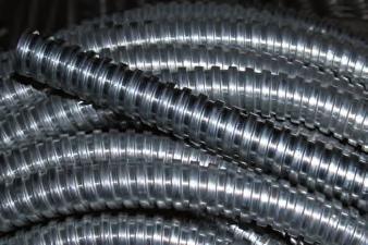 Rury ochronne i dławnice do rur / Protective tubes and glands for pipes / Rura elastyczna wykonana ze stali nierdzewnej typu WO...S Flexible conduit made of stainless steel, WO.