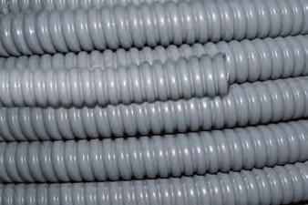 Working temperature: -5 +80 C (without moving: -20 +80 C) Protection class: Corrosion resistance: 1 (low) EN 61386-1 Compression strength: 4 (1250 N) Защитная труба из оцинкованной стали покрытая