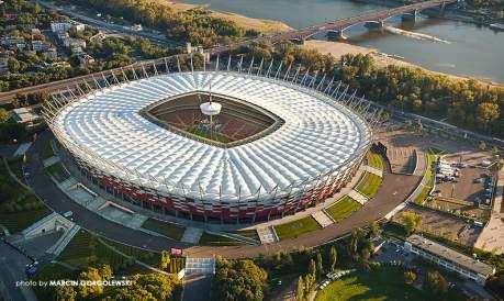 Multipor - Warszawa, Stadion