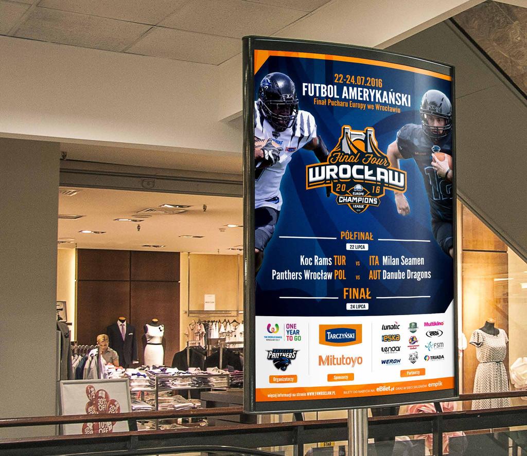 Panthers Wrocław w mediach Ponad 6 000 publikacji medialnych* Obecność w największych mediach, prasie i internecie