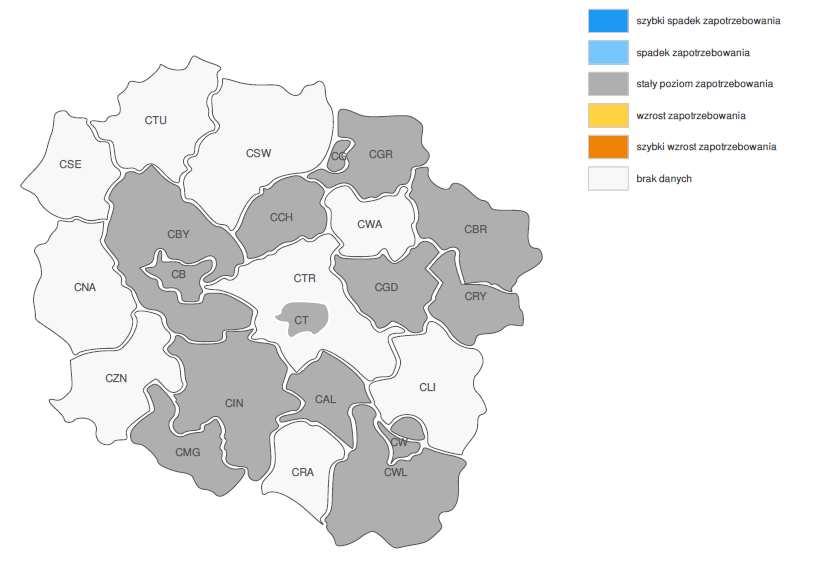 4. PROGNOZY RYNKU PRACY BAROMETR ZAWODÓW Barometr zawodów to badanie, które przewiduje zapotrzebowanie na pracowników na kolejny rok.