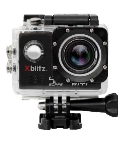 KAMERA SPORTOWA 249 PLN* Xblitz Action 4K Kamera sportowa 4K z Wi-Fi Sensor Sony IMX179 Soczewka 6G kąt 170 4-krotny
