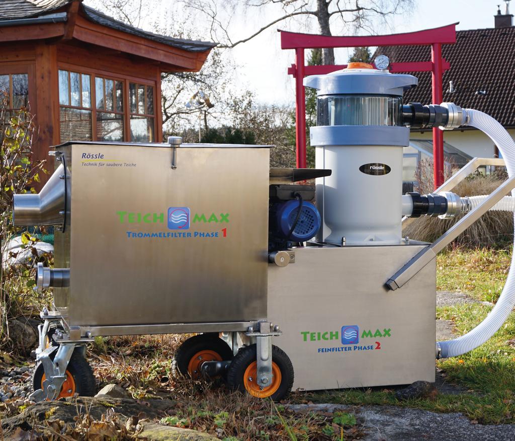 TEICHMAX PHASE 1+2 Nowe, ulepszone urządzenia do recyrkulacji wody już są dostępne.