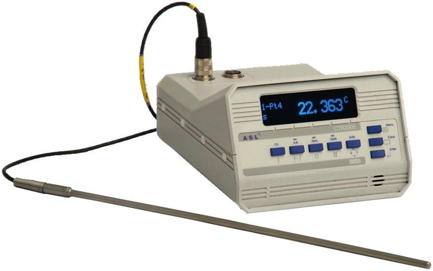 Technologia kalibracji Termometr precyzyjny Model CTR2000 Karta katalogowa WIKA CT 60.10 Zastosowanie Precyzyjny termometr do bardzo dokładnych pomiarów temperatury w zakresie -200.