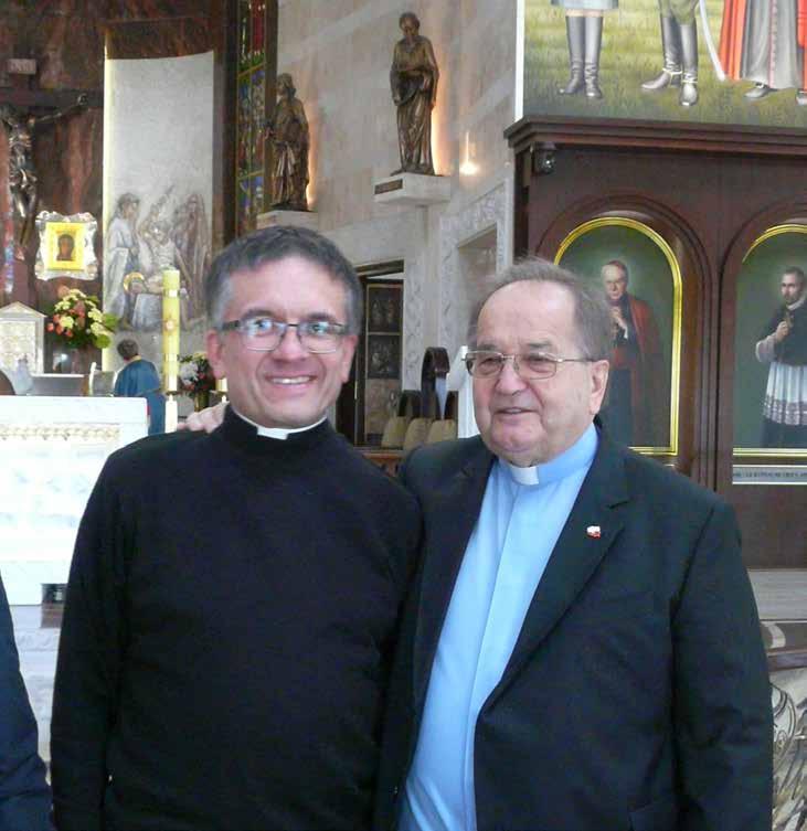 U ŒW. BART OMIEJA W MIERZESZYNIE - nr 29 (269) 8 październik 2017 Spotkanie ks. Andrzeja Sowińskiego z ojcem dr.