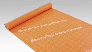 bezpośrednim układaniu elementów termoizolacyjnych BauderPIR na krokwiach, współczynnik sd >0 m Informacje techniczne Rolka Numer artykułu