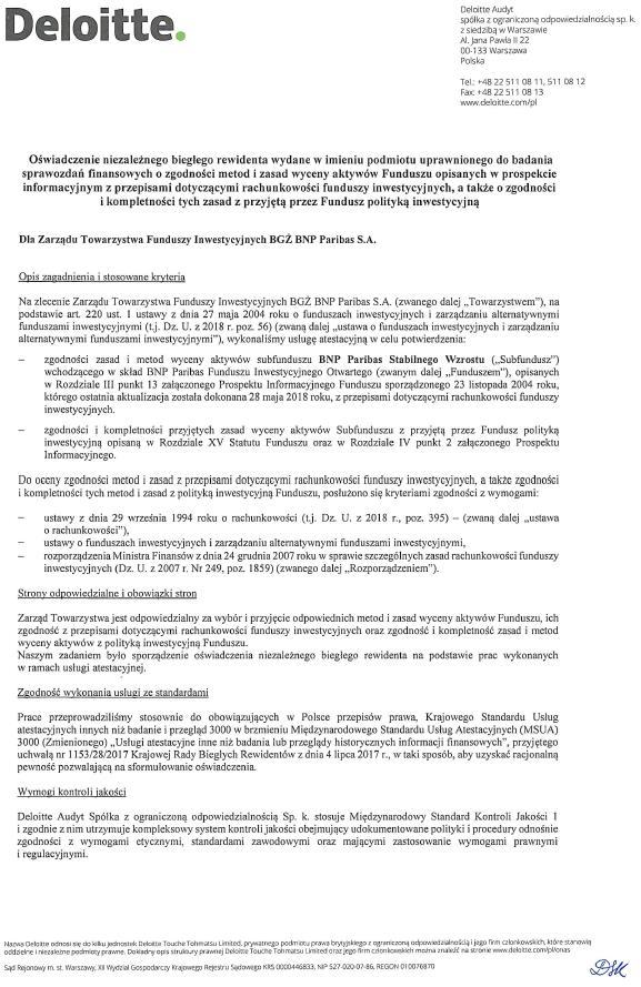 PROSPEKT INFORMACYJNY BNP PARIBAS