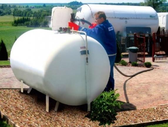 Ogrzewanie gazowe gaz sieciowy lub z butli Konieczność zapewnienia miejsca na kocioł, ewentualnie na zbiornik na działce, jeśli