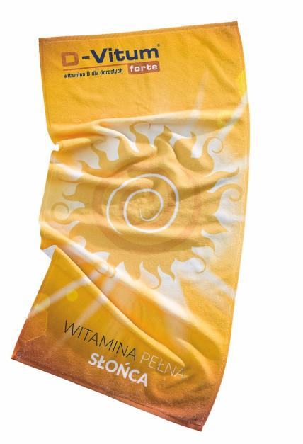 Ręcznik z mikrofibry Nadruk: sublimacja full color wg