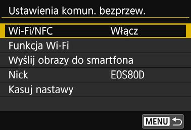 Funkcja NFC Użycie smartfona z obsługą technologii NFC albo stacji Connect Station umożliwia: Łatwe nawiązywanie połączenia między smartfonem i aparatem poprzez zetknięcie obu urządzeń (str. 29).