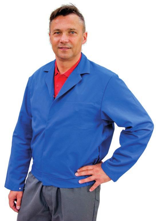 BLUZA DO PASA HACCP PL5820 kołnierz pod szyją zapinana na napy 1 kieszeń wewnętrzna