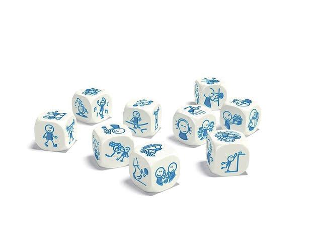 Tworzenie rozwiązań E. Story Cubes Gra towarzyska Story Cubes, wyd. Rebel Na każdej z kości do tej gry znajdziesz sześć symbolicznych ilustracji.