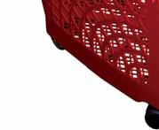 ) Expandable: load capacity extendable up to 99 Lt if combined with the baskets of the Tyko line Hygienic: perforated bottom