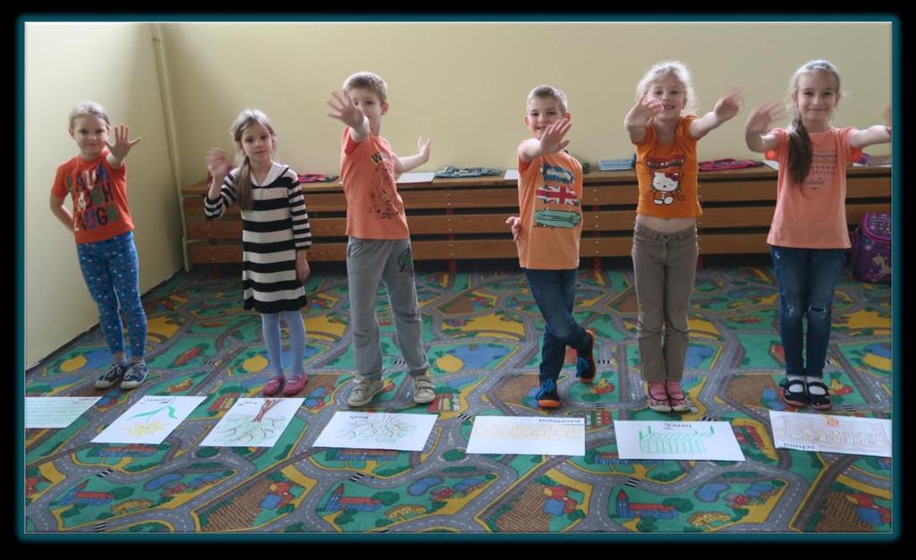 Niestety pogoda pokrzyżowała plany i dzieci musiały zadowolić się