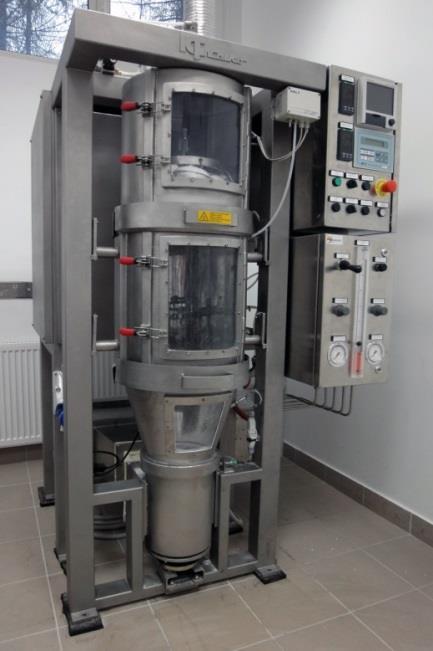 planetarny, Granulator talerzowy,